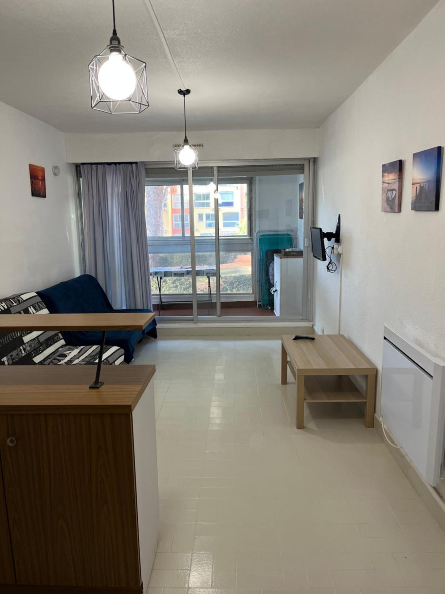 Studio 4 Couchages Avec Piscine D'Ete Vue Port Agde Bagian luar foto